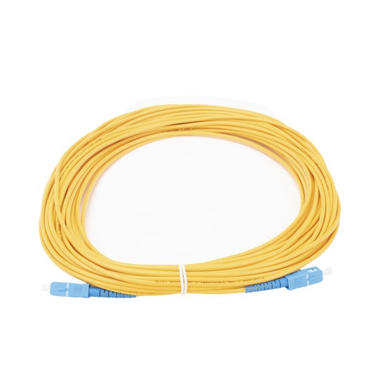LPSM3SCUSCUS20 - Jumper de Fibra �ptica Monomodo SC/UPC-SC/UPC Simplex de 20 Metros (65.62 Pies), 3mm
