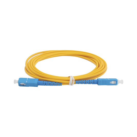 LPSM3SCUSCUS3 - Jumper de Fibra �ptica Monomodo SC/UPC-SC/UPC Simplex de 3 Metros (9.84 Pies), 3mm