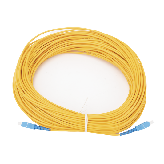 LPSM3SCUSCUS40 - Jumper de Fibra �ptica Monomodo SC/UPC-SC/UPC Simplex de 40 Metros (131.23 Pies), 3mm