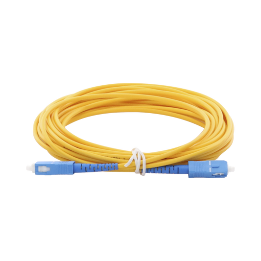 LPSM3SCUSCUS6 - Jumper de Fibra �ptica Monomodo SC/UPC-SC/UPC Simplex de 6 Metros (19.69 Pies), 3mm