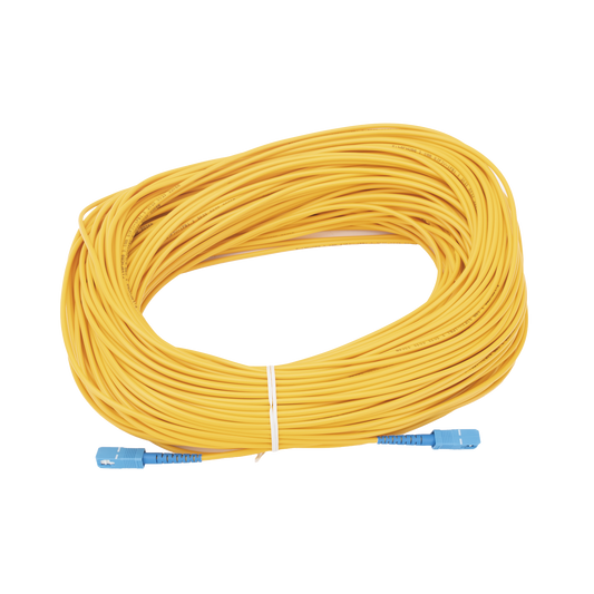 LPSM3SCUSCUS80 - Jumper de Fibra �ptica Monomodo SC/UPC-SC/UPC Simplex de 80 Metros (262.47 Pies), 3mm