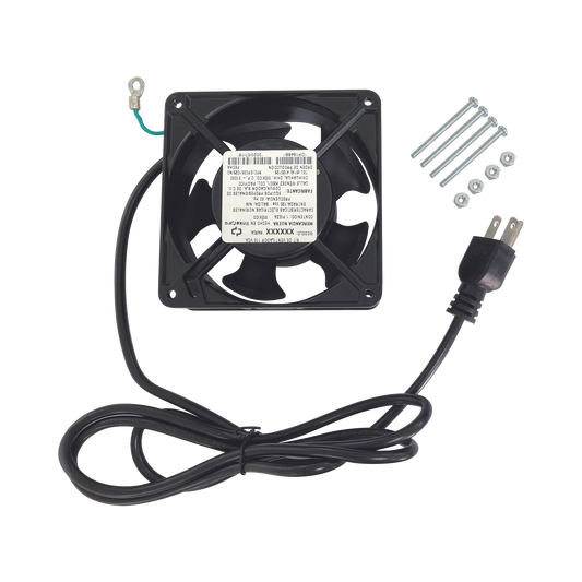 LP-VENT-BASIC Ventilador 110 Vca de 12 x 12 cm con Cable y Clavija