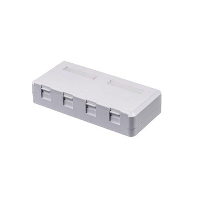 LP-WP-07B - Caja de Pared de 4 Puertos Sin Jack