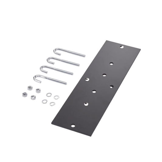 LRRMPBLK - Kit de Conexión a Rack, Para Escalerillas de 12 y 6 in de Ancho, de Acero, Color Negro