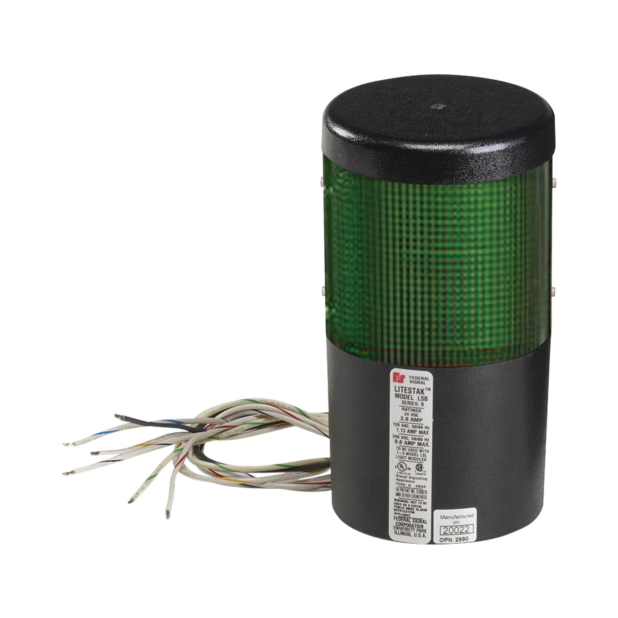 LSLD120G - Módulo de luz LED litestak, 120Vca, verde – SSA OFFICE