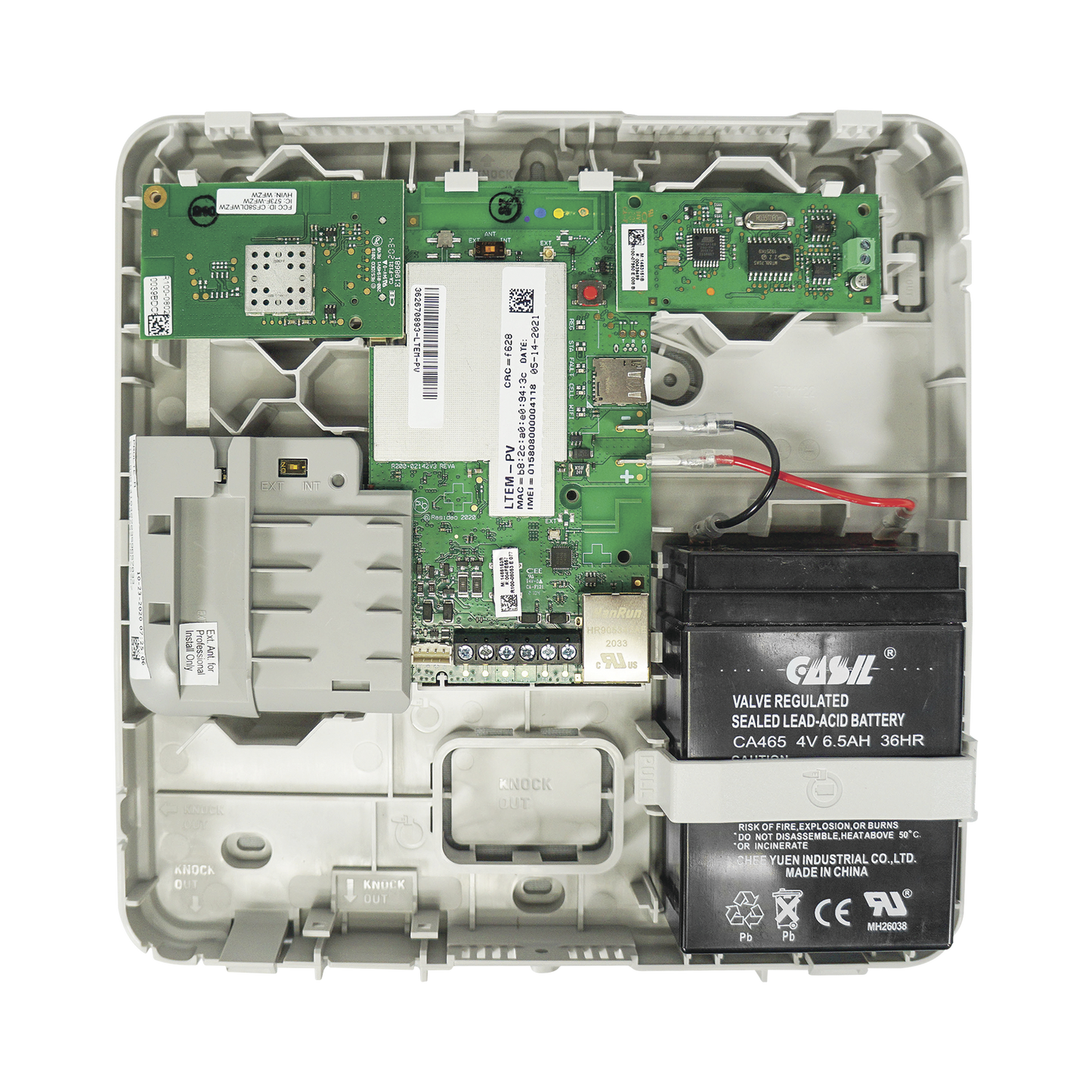 LTEM-PA Comunicador Dual, GSM y Ethernet compatible con paneles Honeywell Home Resideo, DSC e Interlogix