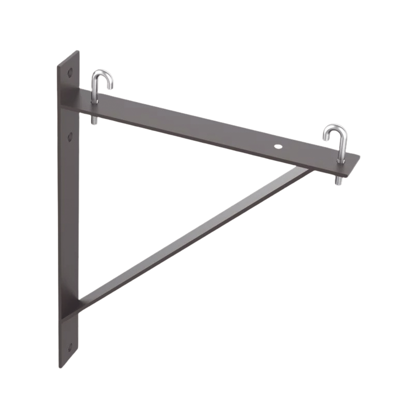 LTSB12BLK - Kit de Soporte Triangular a Pared, Para Escalerillas de 12 y 6 in de Ancho, de Acero, Color Negro