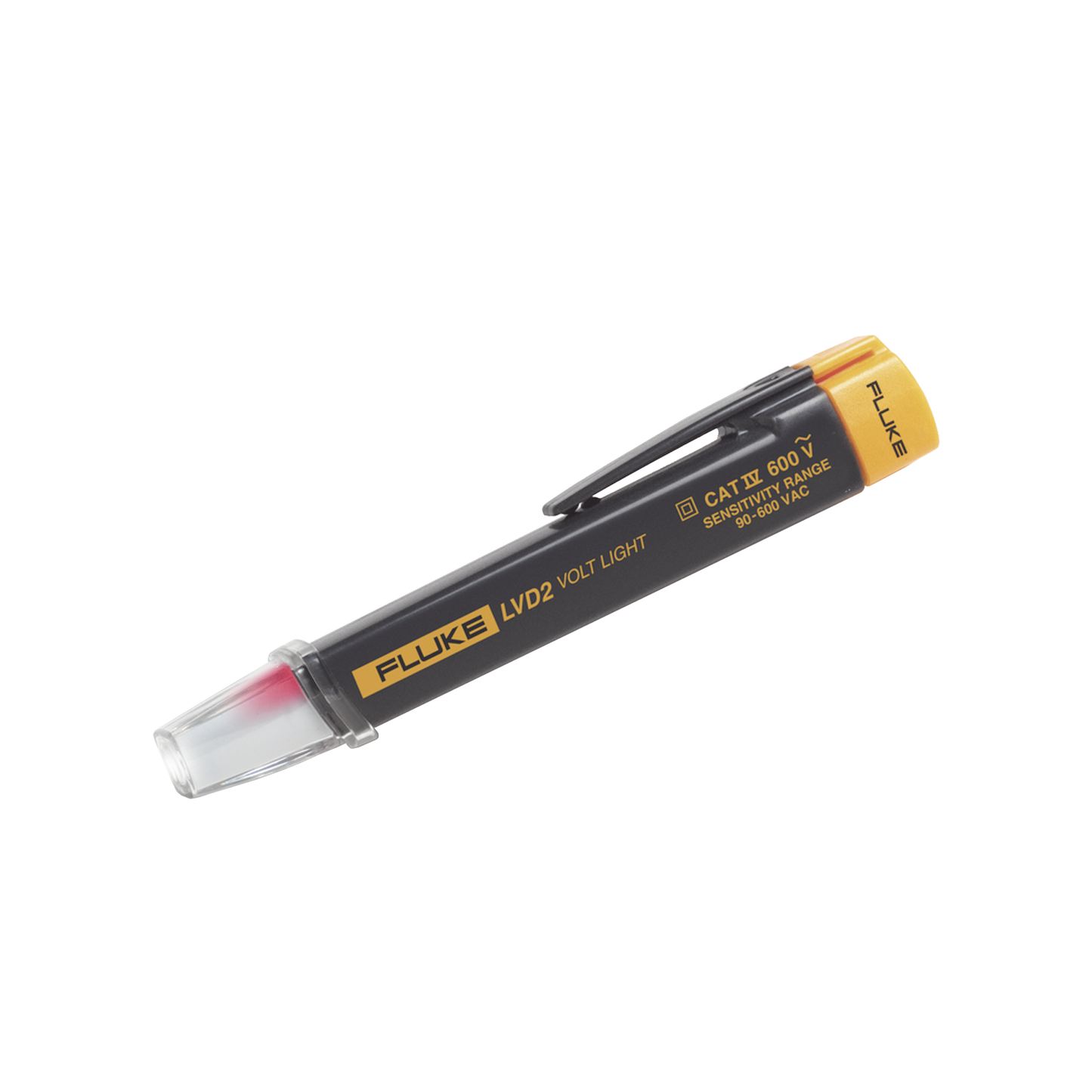 LVD2 Detector de Voltaje Sin Contacto, Rango de 90 a 600 Vca, Con Linterna LED de 100 mil Horas de Vida Útil