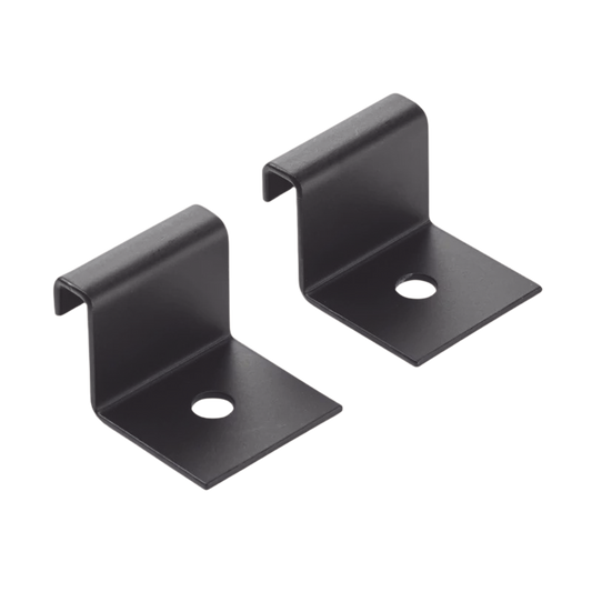 LVWBB - Kit de Soporte Vertical a Pared, Para Charola Tipo Escalerilla, de Acero, Color Negro