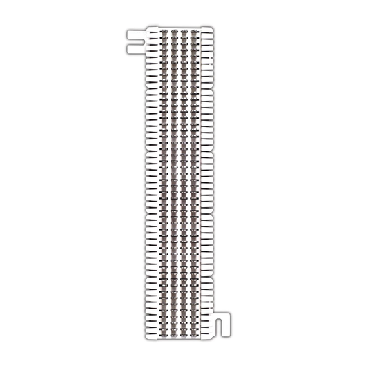 M1-50 - Bloque de Conexi�n S66, Capacidad de 50 Pares, Cat5e, Para Cable S�lido 22 a 26 AWG