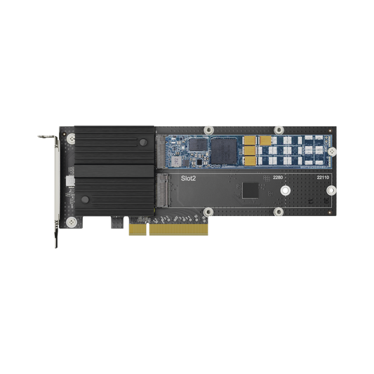 M2D20 Tarjeta adaptadora SSD M.2 de doble ranura para aceleración de caché