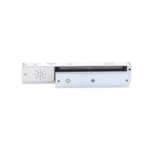 MAG600BZ Chapa magnética 600Lb con  Buzzer de alarma de puerta abierta / LED indicador de estado /  Sensor de estado de placa/ Libre de Magnetismo Residual