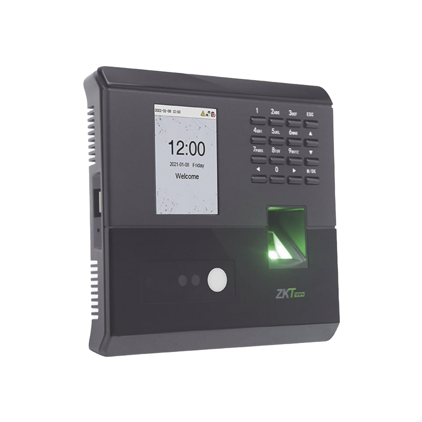 MB10V - Lector de Reconocimiento Facial y Huella Digital / 100 Rostros / 500 huellas / Soporta DDNS con BIOTIMEPRO / Función ADMS INCLUIDA