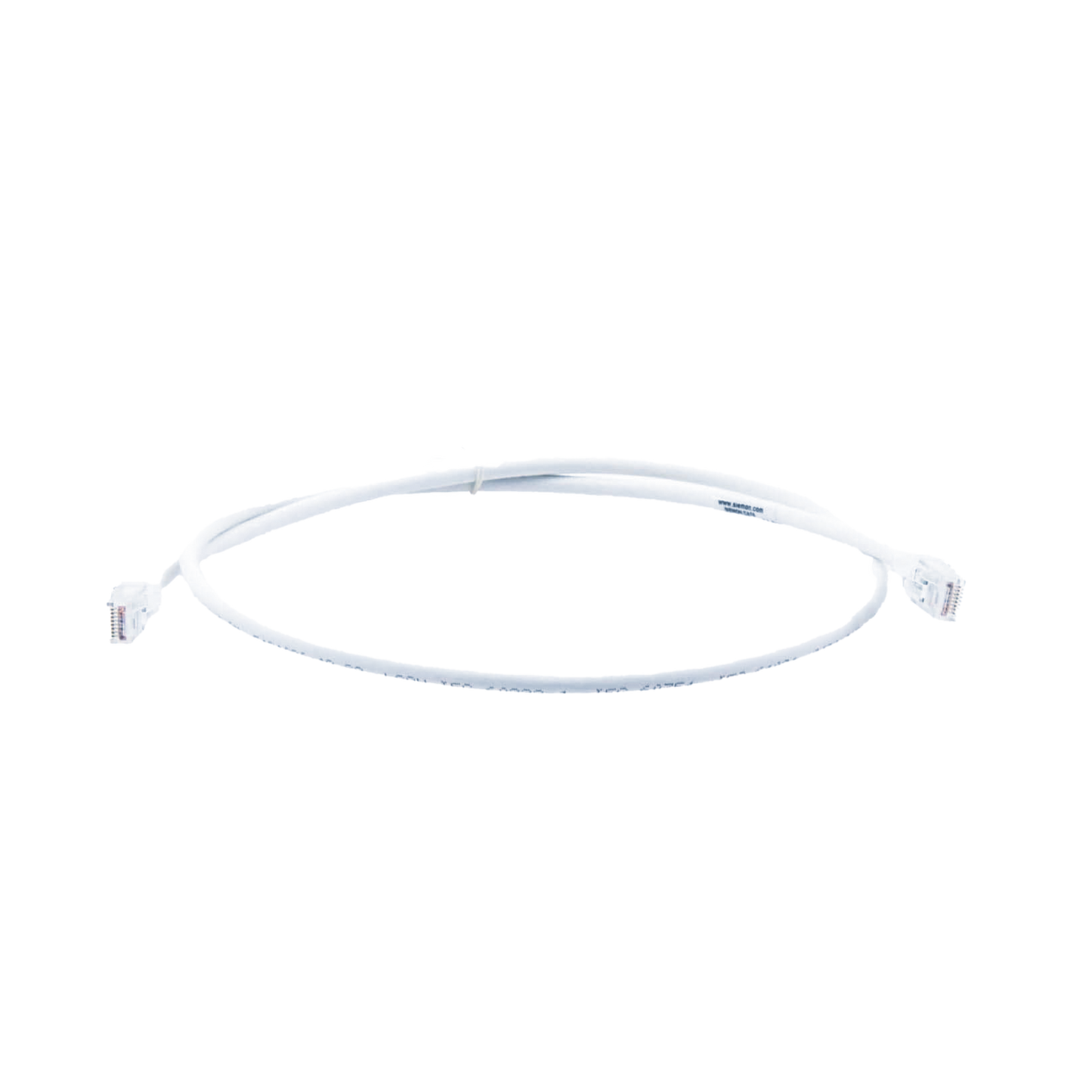 MC6-03-02B - Patch Cord MC6 Modular Cat6 UTP, CM/LS0H, 0.91 Metros (3 Pies), Color Blanco, Versi�n Bulk (Sin Empaque Individual)