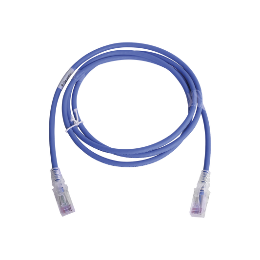 MC6-05-06 - Patch Cord MC6 Modular Cat6 UTP, CM/LS0H, 1.52 Metros (5 Pies), Color Azul