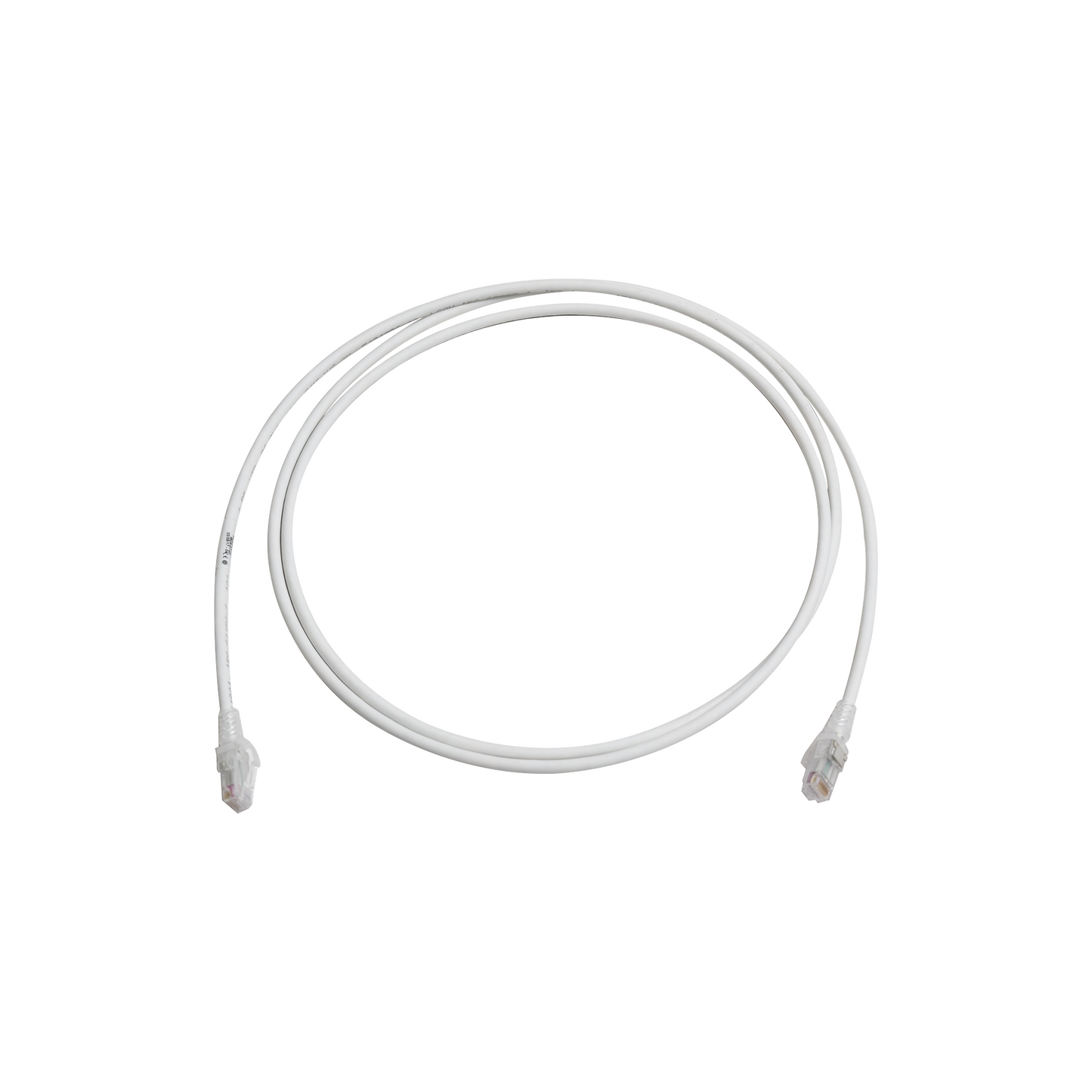 MC6-07-02 - Patch Cord MC6 Modular Cat6 UTP, CM/LS0H, 2.13 Metros (7 Pies), Color Blanco