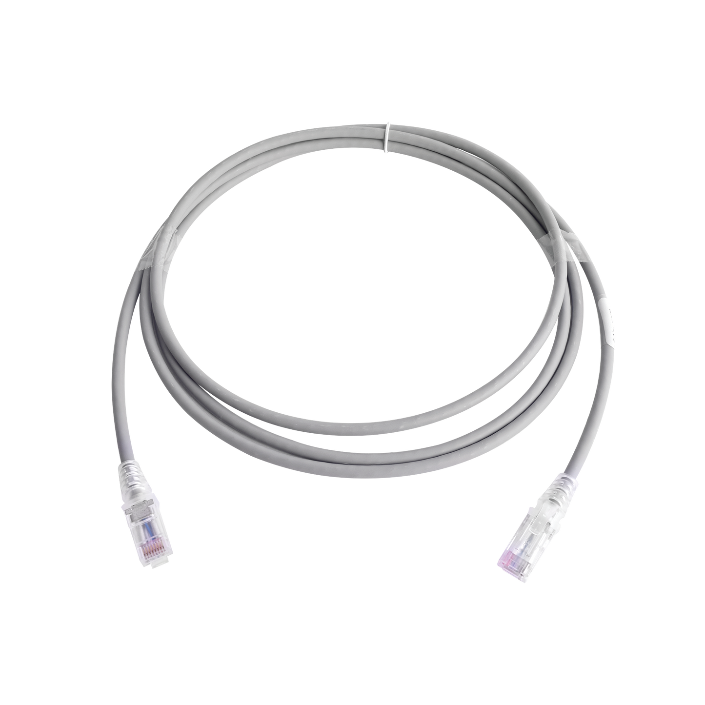 MC6-07-04B - Patch Cord MC6 Modular Cat6 UTP, CM/LS0H, 2.13 Metros (7 Pies), Color Gris, Versi�n Bulk (Sin Empaque Individual)