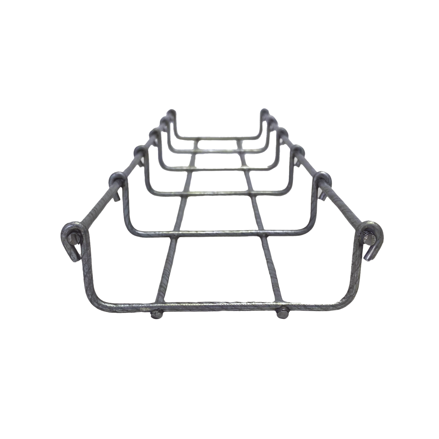 MG-50-921BM - Charola Bimetálica Tipo Malla 33/100 mm, Ideal Para Utilizarse al Exterior o Zonas Húmedas, Hasta 53 Cables Cat6, Tramo de 3 Metros