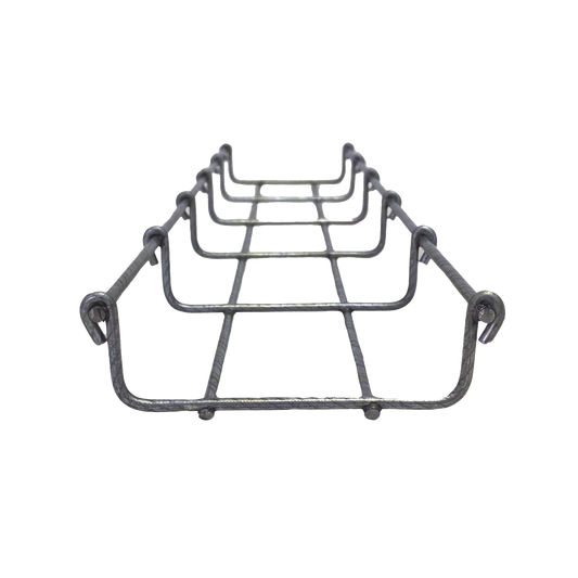 MG-50-921BM - Charola Bimetálica Tipo Malla 33/100 mm, Ideal Para Utilizarse al Exterior o Zonas Húmedas, Hasta 53 Cables Cat6, Tramo de 3 Metros