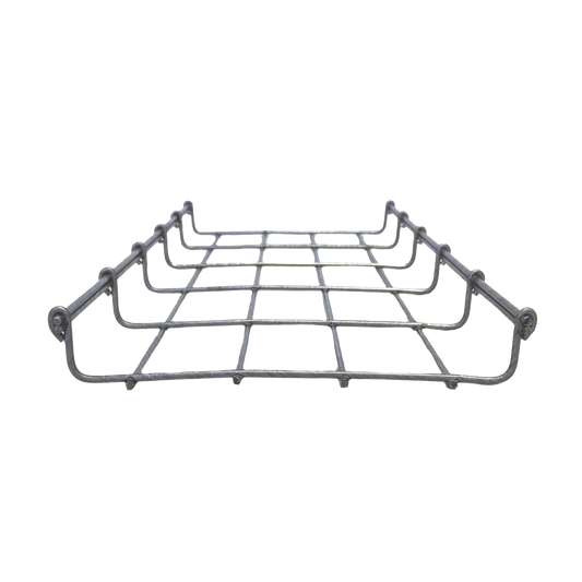 MG-50-923BM - Charola Bimetálica Tipo Malla 33/200 mm, Ideal Para Utilizarse al Exterior o Zonas Húmedas, Hasta 105 Cables Cat6, Tramo de 3 Metros