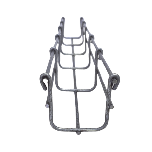 MG-50-930BM - Charola Bimetálica Tipo Malla 66/50 mm, Ideal Para Utilizarse al Exterior o Zonas Húmedas, Hasta 53 Cables Cat6, Tramo de 3 Metros