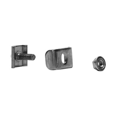 MG-51-KIT2EZ - Kit 2 para unir tramos de charola, clema mediana, mas tornillo encastardo, con acabado Electro Zinc