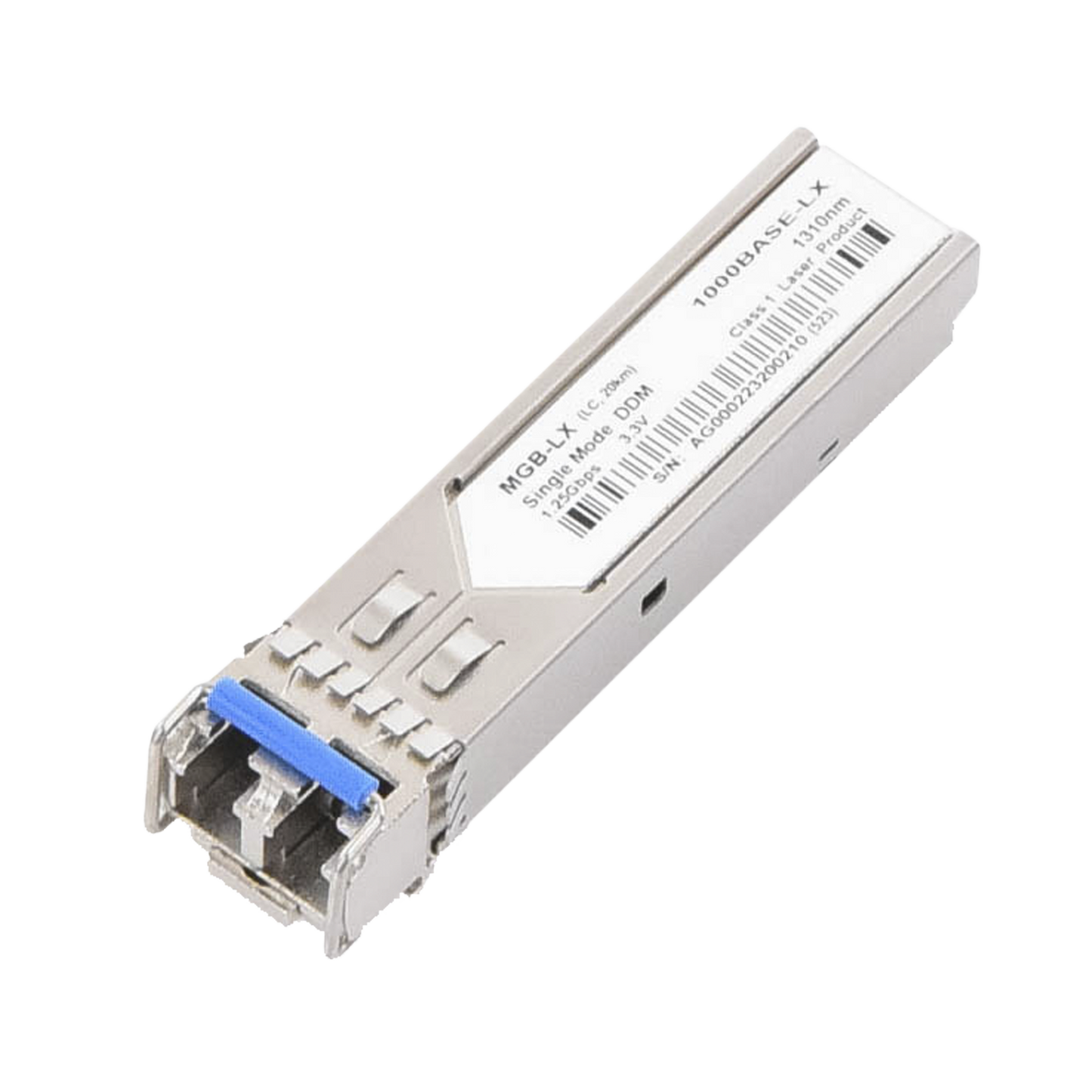 MGB-LX-10PCS - Paquete de 10 Piezas del Modelo (MGB-LX v2) del Transceptor mini-GBIC SFP 1G LC Duplex Para Fibra Monomodo de 20 Km