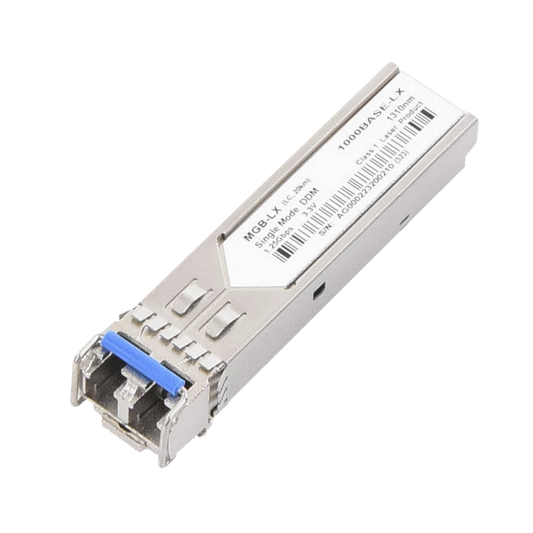 MGB-LX-10PCS - Paquete de 10 Piezas del Modelo (MGB-LX v2) del Transceptor mini-GBIC SFP 1G LC Duplex Para Fibra Monomodo de 20 Km