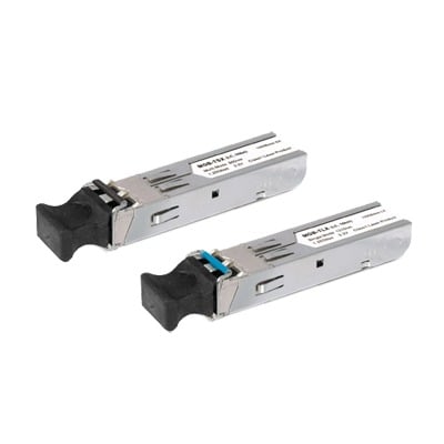 MGB-TSX Transceptor Industrial, Puerto SFP 1000Base SX, Para Fibra Multimodo, Conector LC, Hasta 550 m, Soporta Temperaturas de -40 a 85 °