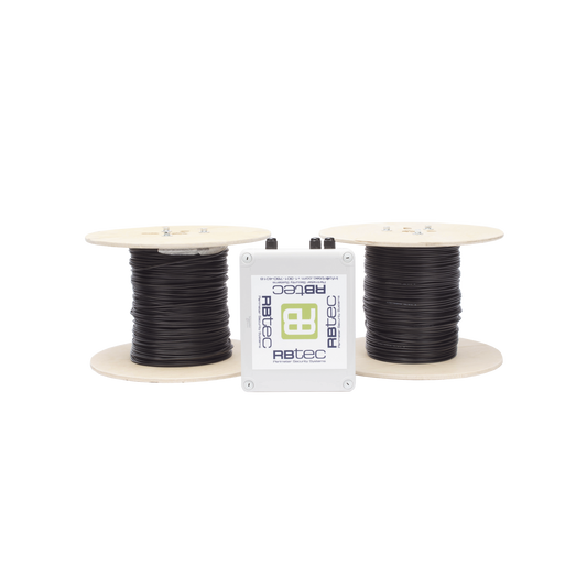 MIC2Z1000V2 MICALERT Cable Sensor para Paredes, Rejas Rigidas o barandales / 2 zonas de 305 metros / 610 Metros de Protección Total/Tarjeta LPU400/Calibración via software