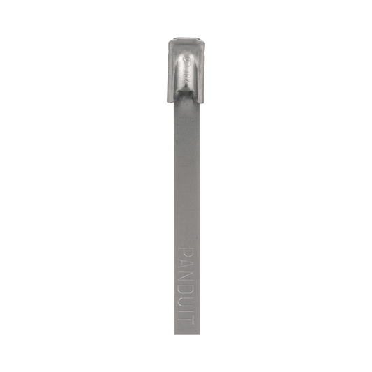 MLT4S-CP - Cincho PanSteel de Acero Inoxidable Tipo 304, 362mm largo x 4.6mm ancho, Color Metálico, Paquete de 100pz