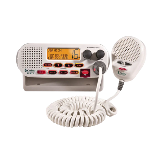 MRF45D - Radio móvil marino VHF clase D con canales Internacionales, de Canadá y Estados Unidos