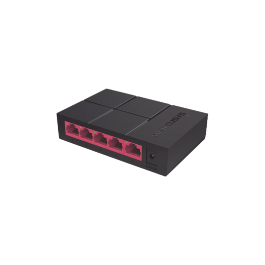 MS105G Switch NO Administrable / Para escritorio / Carcasa de Plástico / 5 puertos 10/100/1000 Mbps / Diseño Compacto / Plug and Play