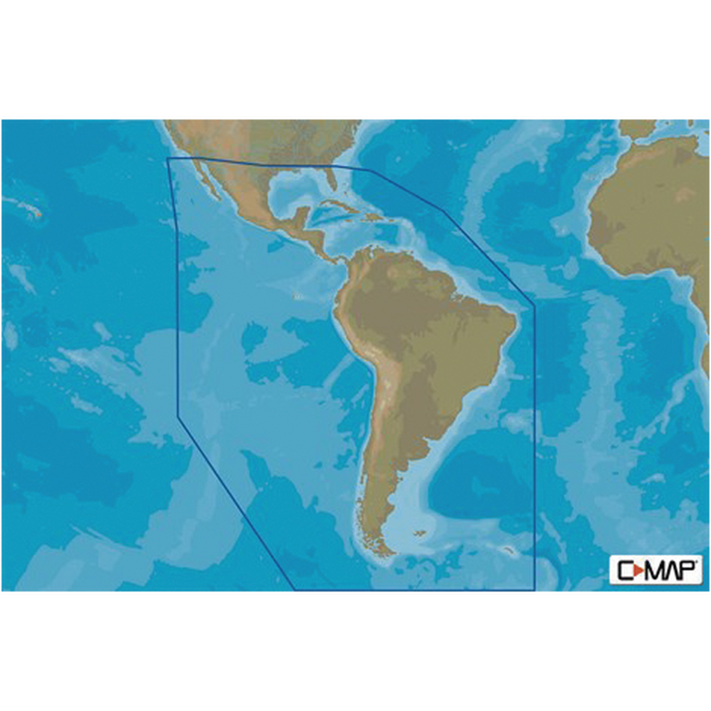 M-SA-Y038-MS - M-SA-Y038-MS MAX-N+ mapas del caribe, centro y Sudamérica. Compatible únicamente con series GO, NSO y NSS.