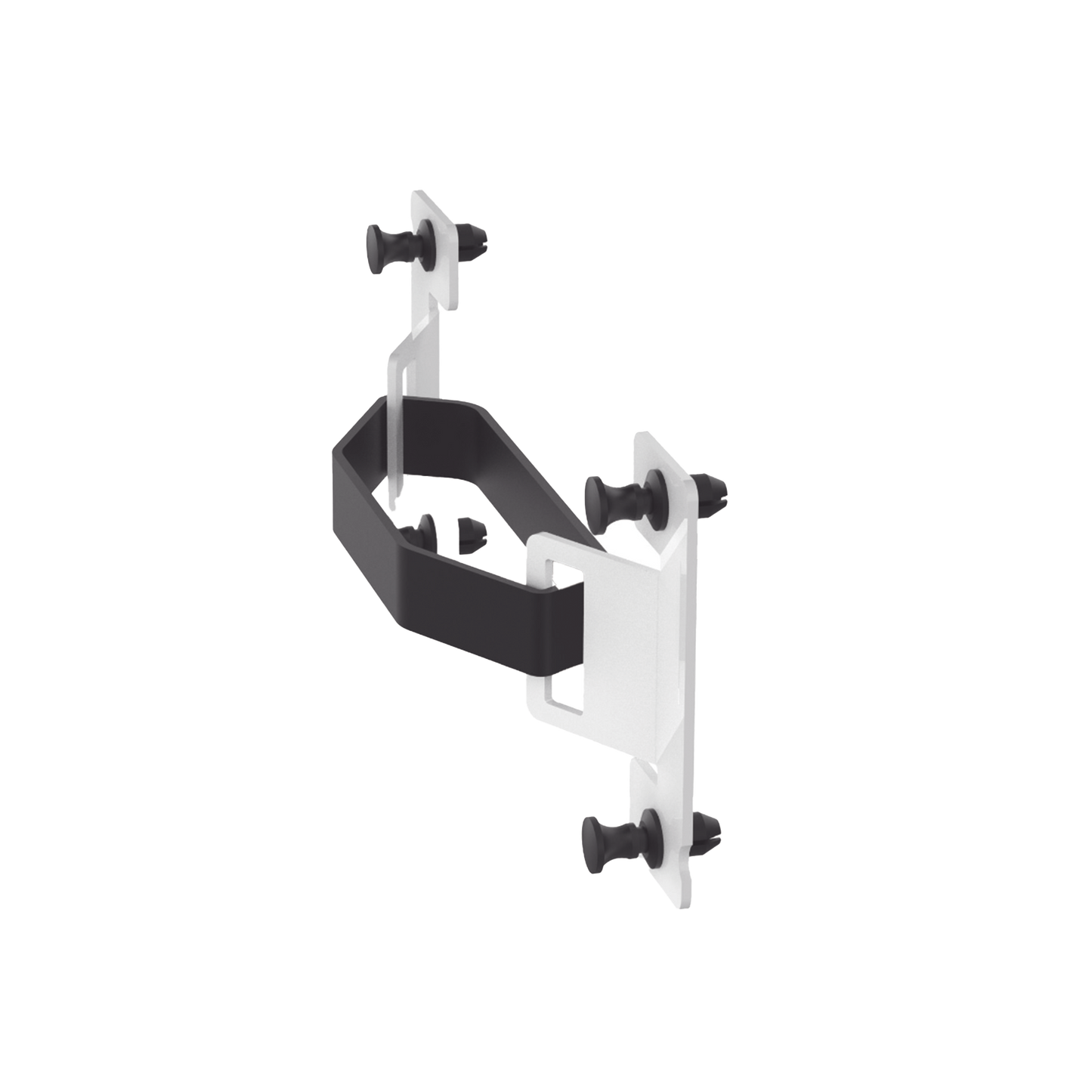 MSBRKT - Kit de Soporte de Correa, Para Uso con Gabinetes Multipropósito, de Instalación a Presión, Color Blanco