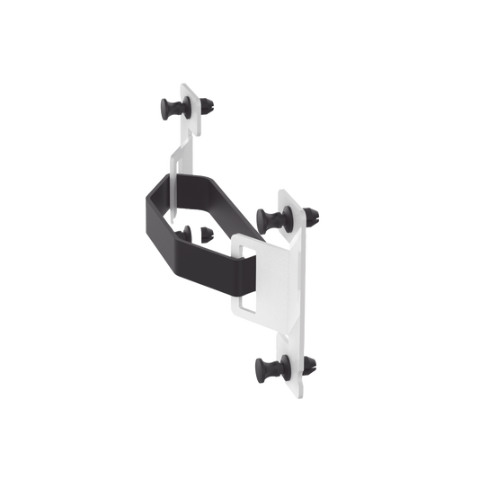 MSBRKT - Kit de Soporte de Correa, Para Uso con Gabinetes Multipropósito, de Instalación a Presión, Color Blanco