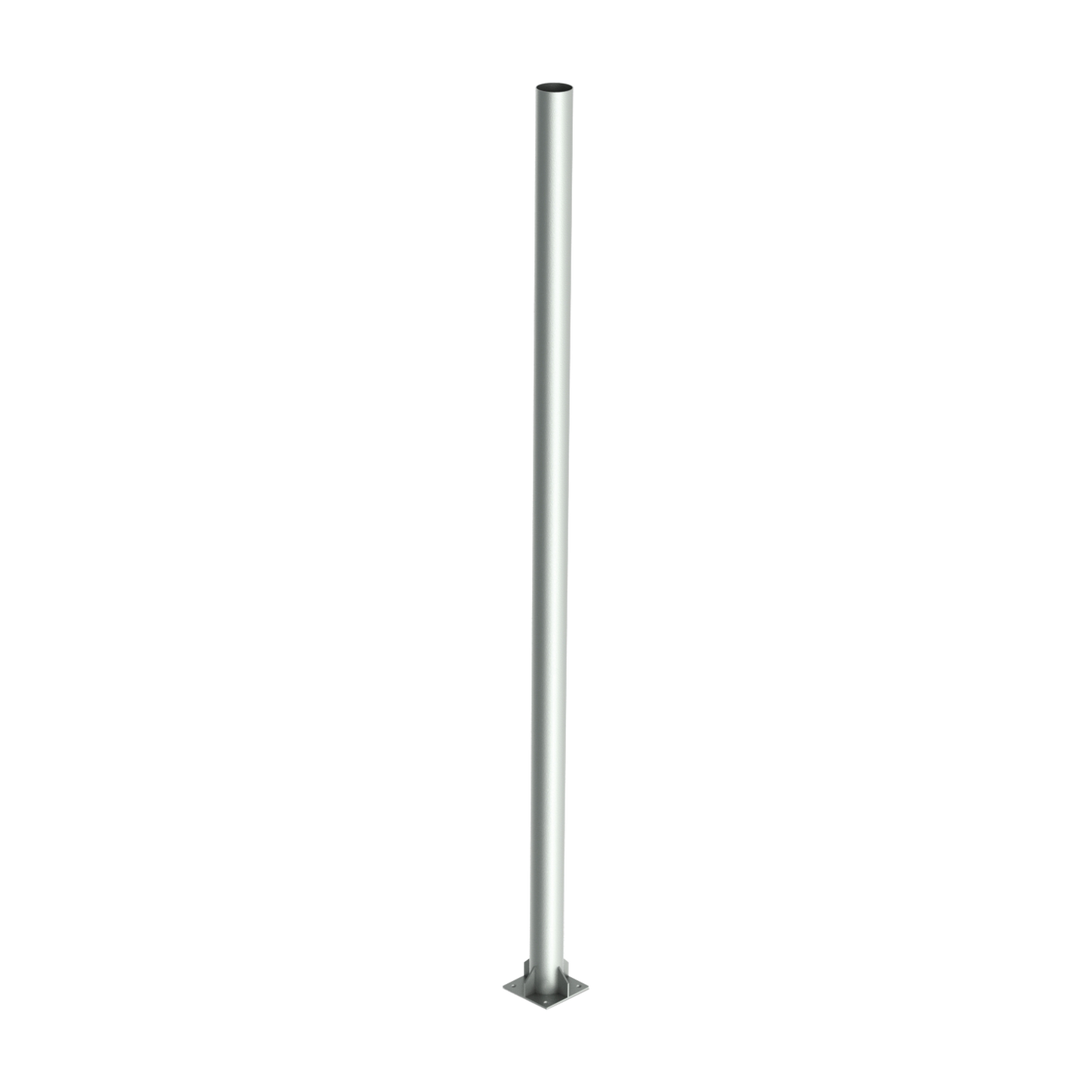 MSC-30A-6 Poste de Acero Galvanizado para Videovigilancia, 6 m de altura.