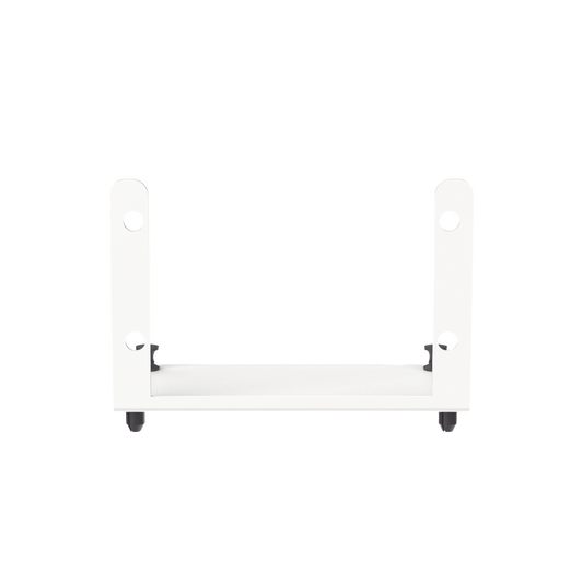MSFCB2 - Soporte Para 2 Adaptadores de Fibra Óptica Opticom®, Para Uso con Gabinetes Multipropósito, de Instalación a Presión, Color Blanco