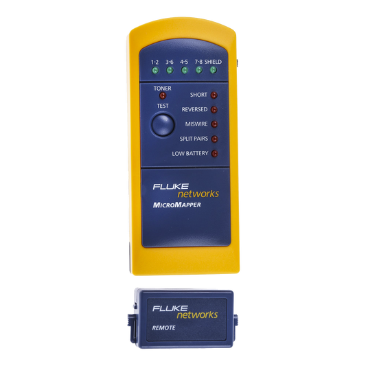 MT-8200-49A - Probador de Mapa de Cableado MicroMapper, para Verificar R�pida y F�cilmente la Integridad del Cableado de Par Trenzado de Ethernet