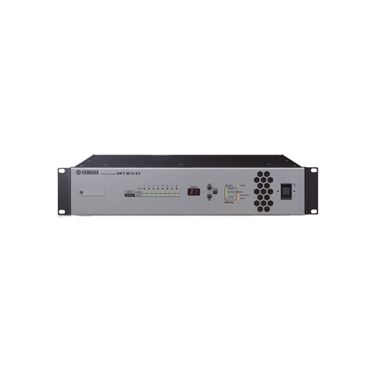 MTX5-D - Procesador Matricial de Audio | DSP | 34 Entradas (entre digital y análogas)  x 16 Salidas | Ideal para Instalaciones Comerciales |  Interfaz Dante
