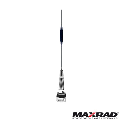 MWV-1322S - Antena Móvil VHF, Banda Ancha, Rango de Frecuencia 132 - 174 MHz.