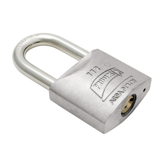 MX123 Candado Metálico de Gancho Largo / Llave PH-32 para 4 pernos de combinación / Cuenta con barreno para salida de agua.