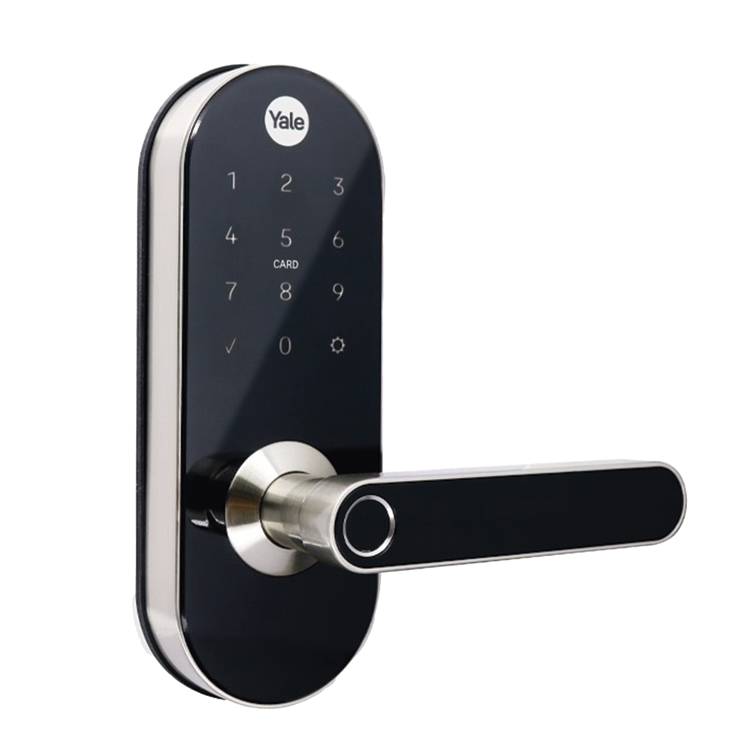 MX81727 Cerradura Digital  YMC420 / con Teclado Táctil / lector de Tarjetas / Huellas /  Incluye HUB / compatible con YALE CONNECT