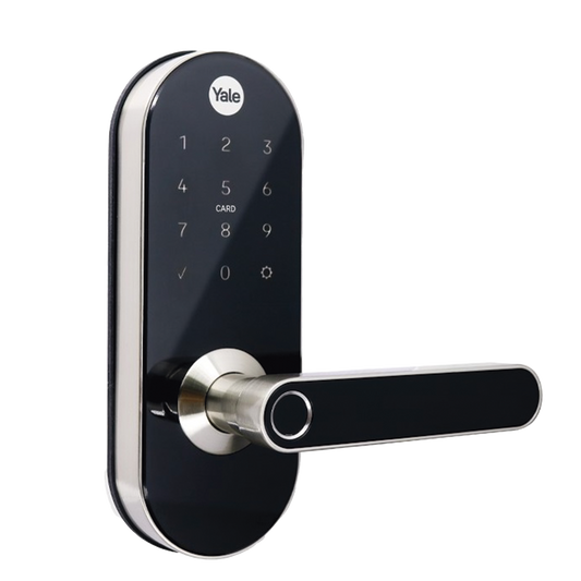 MX81727 Cerradura Digital  YMC420 / con Teclado Táctil / lector de Tarjetas / Huellas /  Incluye HUB / compatible con YALE CONNECT