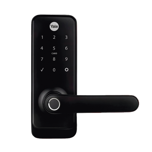 MX81865 CERRADURA DIGITAL YMC300 + HUB,  huella digital, tarjeta de proximidad, código