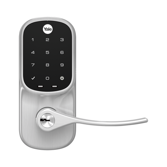MX89610 Cerradura Autónoma YRL226 con Teclado Táctil y Manija /Smarphone Control Opcional/ Para puertas de 35 mm a 45 mm de espesor.