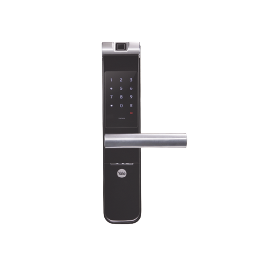 MX89796 Cerradura Autónoma YMF40A con Teclado y  Biométrica con Huella de Alto Diseño Estético! Para puertas de 35 a 90 mm de espesor