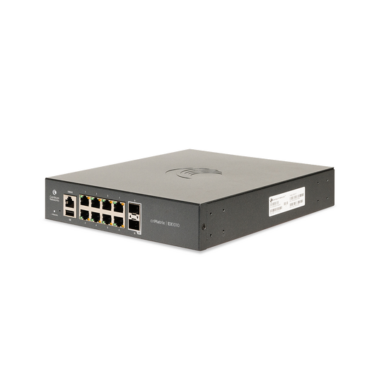 MX-EX1010XXA-0 Switch cnMatrix EX1010  de 8 puertos Gigabit Ethernet y 2 SFP, Capa 2,  gestión en la nube