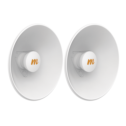 N5-X20-2PACK - Par de Antenas Modulares Dual Slant, 4.9 - 6.4 GHz, Dimensiones (27 cm), Apertura 45°, Ganancia de 20 dBi, Diseñadas para radio C5x