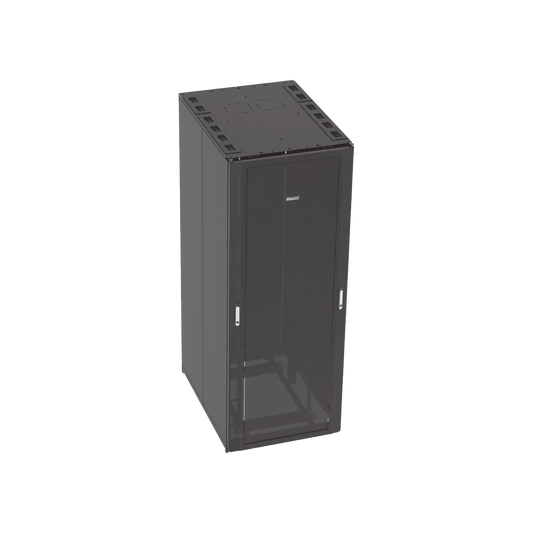 N8512B Gabinete Net-Access? para Centros de Datos, 45UR, 800mm de Ancho, 1070mm de Profundidad, Fabricado en Acero, Color Negro